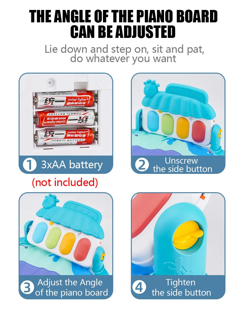 Baby Piano Kick & Play Activity Gym