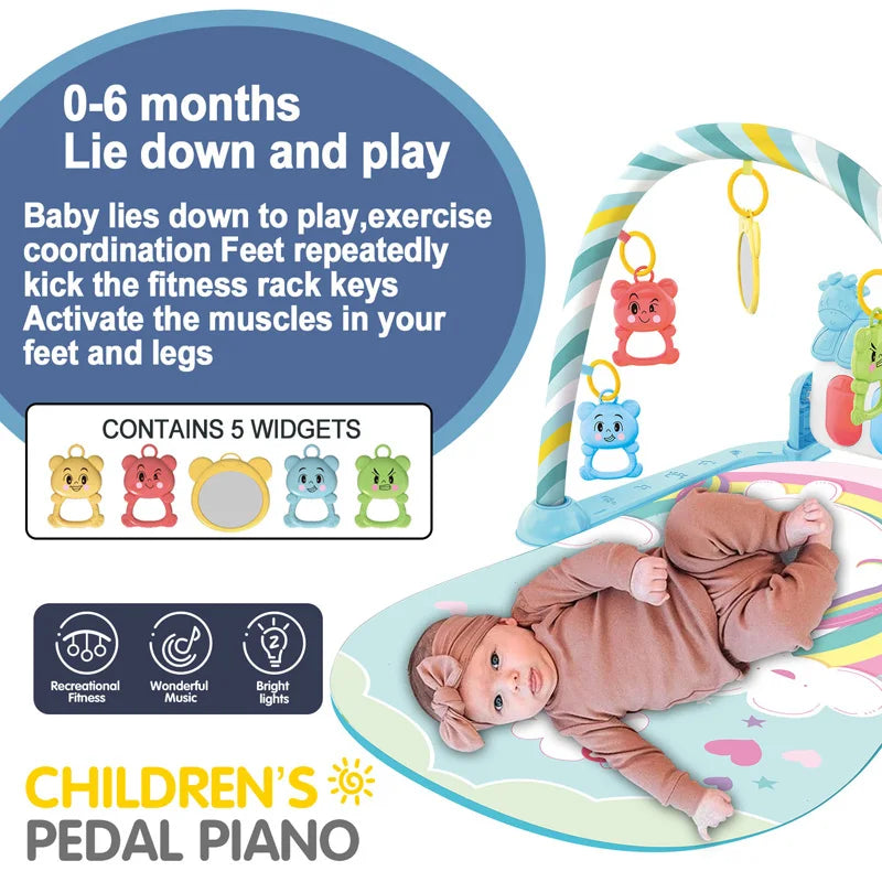 Baby Piano Kick & Play Activity Gym